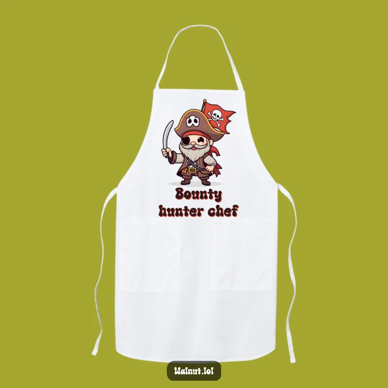 Funny Pirate Jolly Roger Apron: Kitchen Plundering Fun, The Chef’s Funny Gift