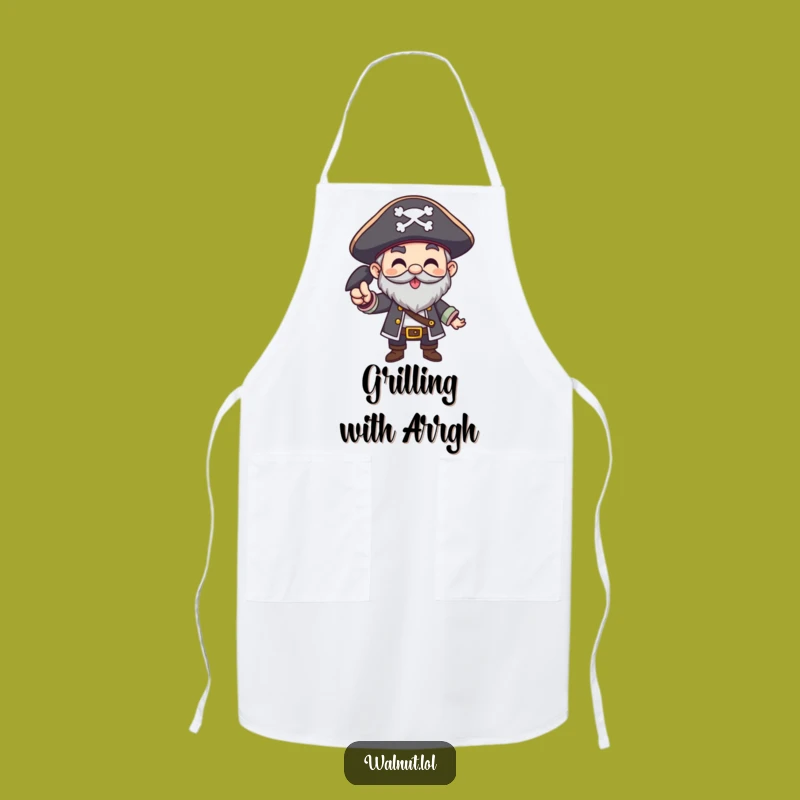 Funny Pirate Arrgh Apron: Kitchen 'Arrghs' for Chefs, The Chef’s Funny Gift