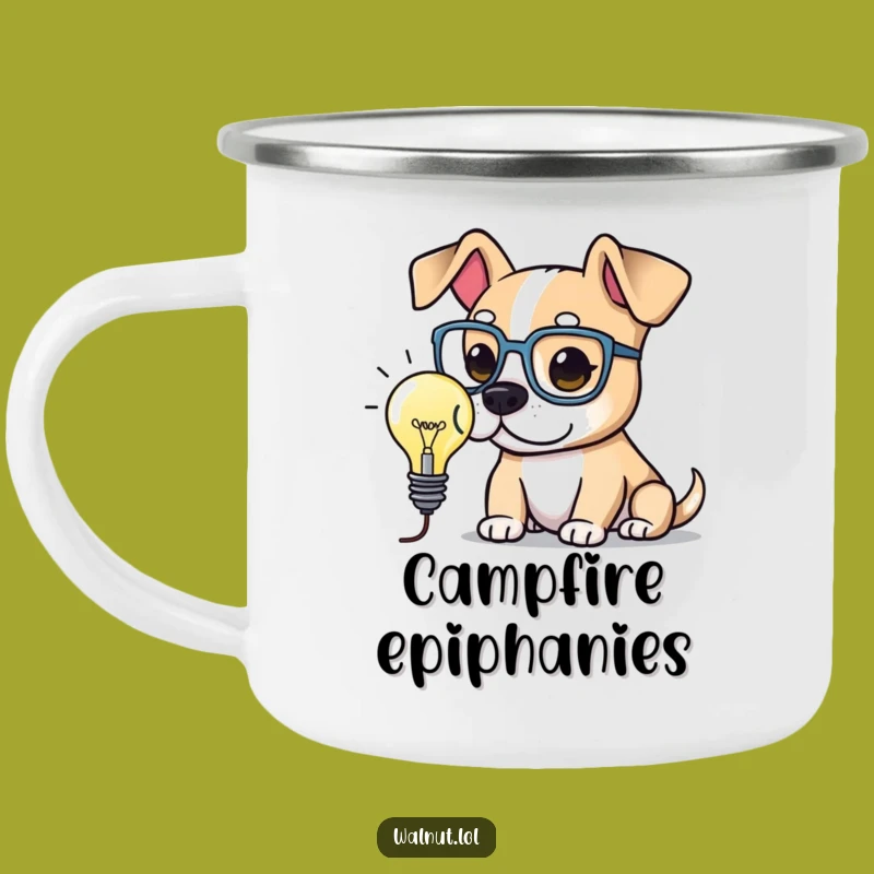 Funny Smart Dog Camping Mug: Enjoy Adventures with this Durable and Brilliant Mug
