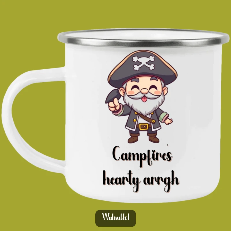 Funny Pirate Arrgh Camping Mug: Adventure 'Arrghs' for Explorers, Ideal Funny Gift