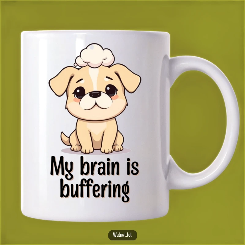 Funny Dog Deep Thought Mug: Pondering Pooch Perfect Gift for Dog Lovers
