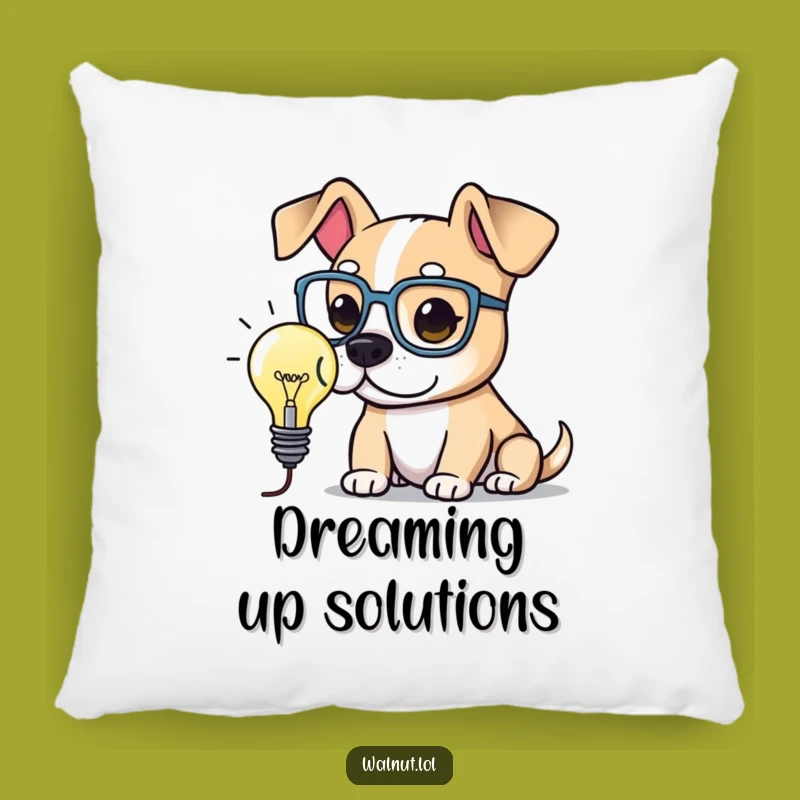 Cozy Funny Smart Dog Pillow: Add Comfort and Intellect with this Brilliant Character Pillow