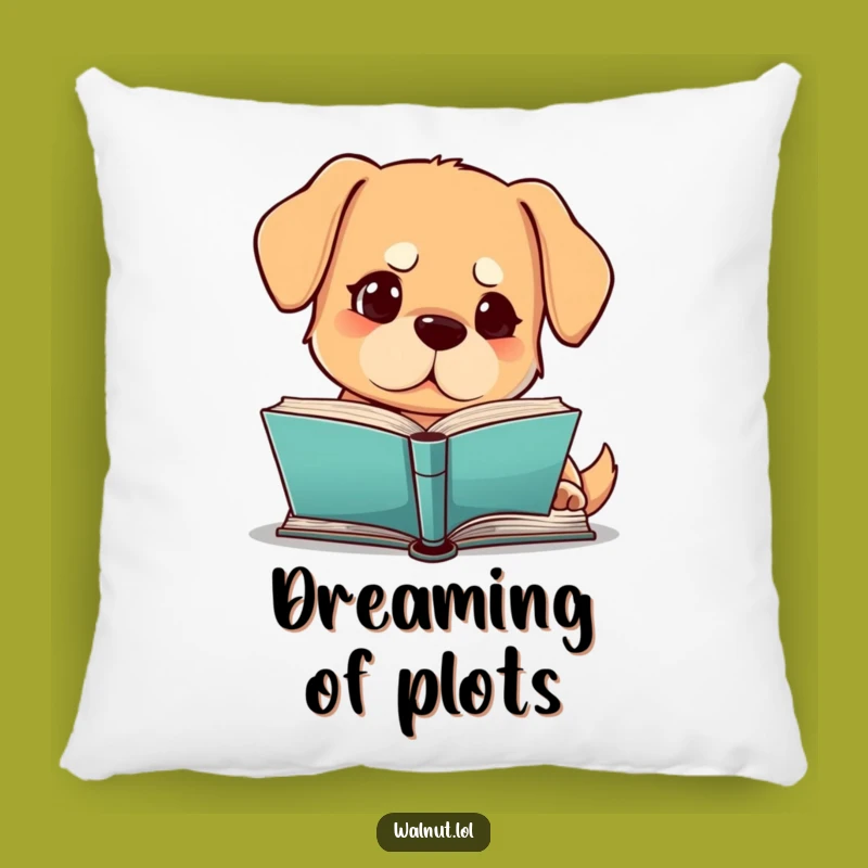 Funny Dog Reading Pillow: Cozy Study Buddy, Ultimate Funny Gift Comfort!