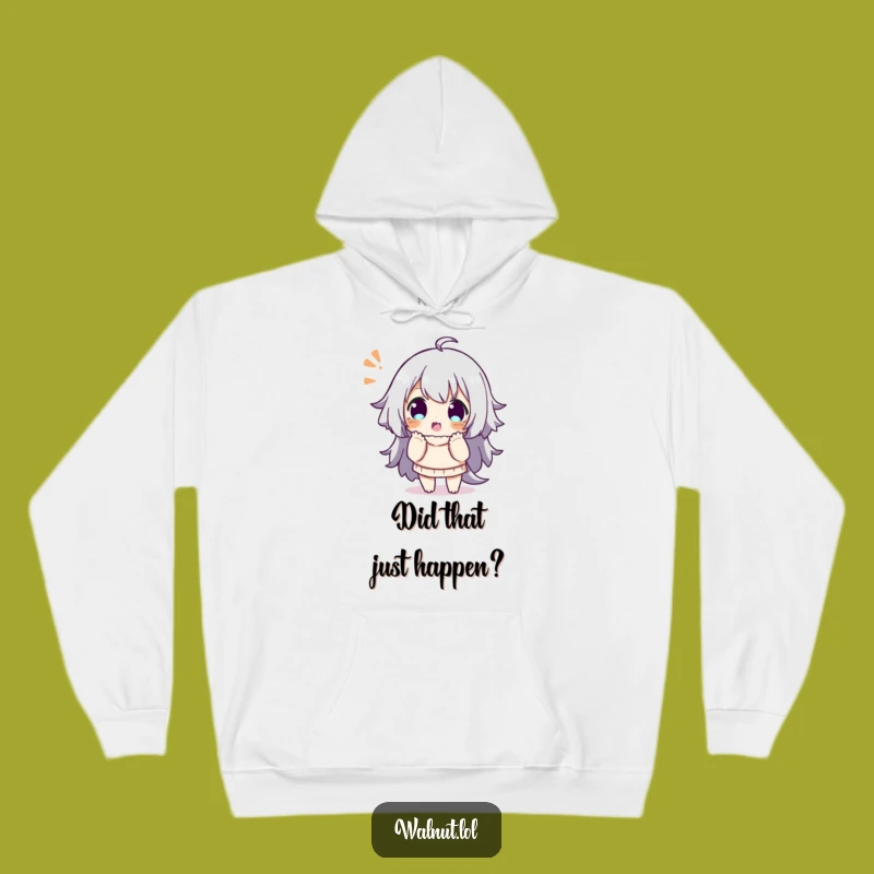 Cozy Funny Hoodie: Surprise Pose Character, Perfect Gift for Playful People