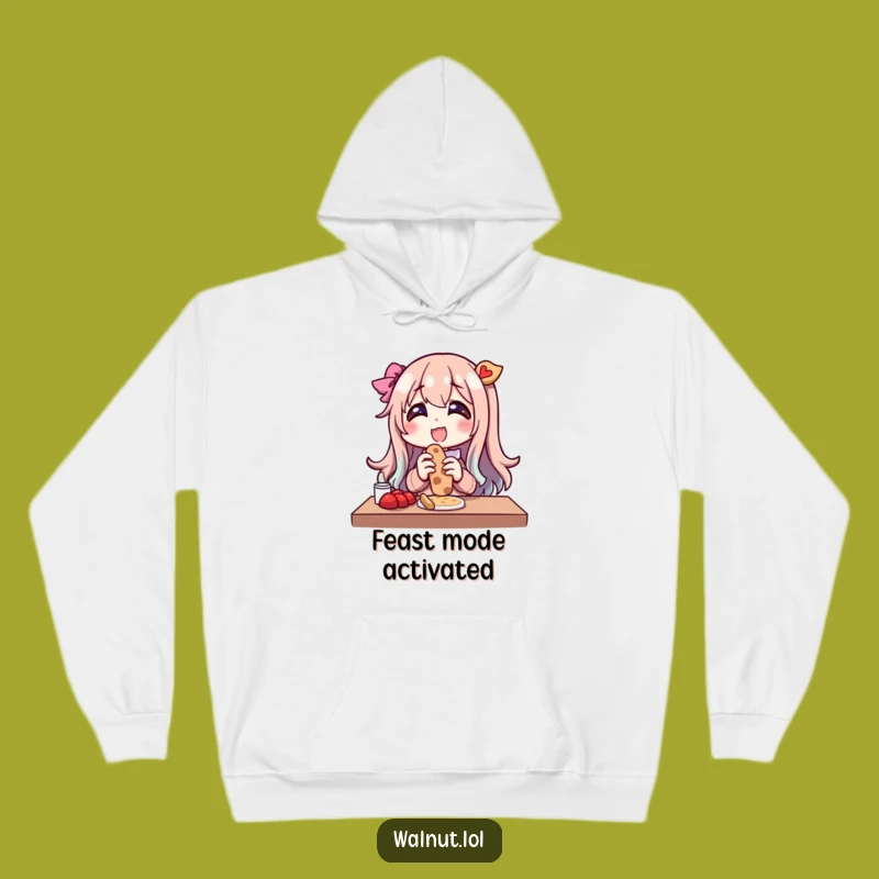 Funny Outdoor Snack Character Hoodie: Cozy Up with Maximum Glee and Hilarious Comfort