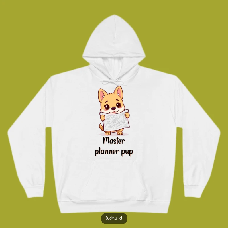 Funny Blueprint Dog Hoodie: Stay Cozy While You Plan with This Hilarious Architect Pup Gift