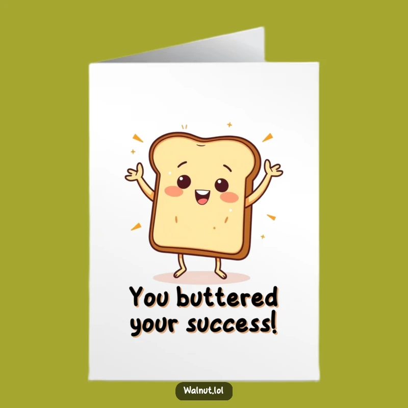 Free Printable Funny Congrats Card Toast Jig Downloadable for Awesome Achievements