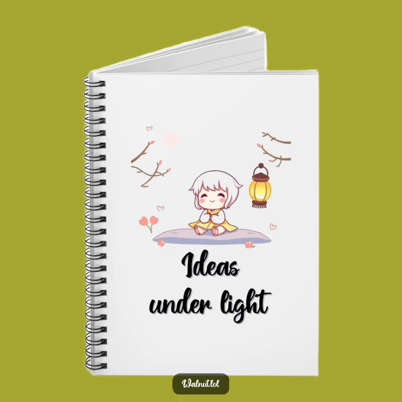 Funny Lantern Glow Notebook: Capture Thoughts by Twinkling Light