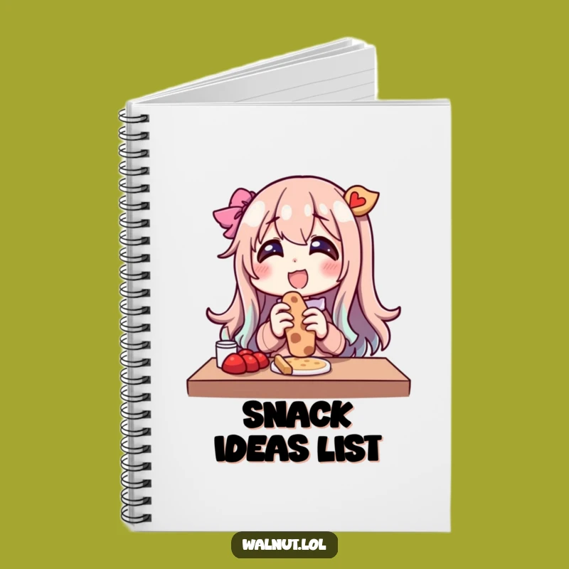 Funny Outdoor Snack Character Notebook: Jot Down Ideas with Glee and Hilarious Flair