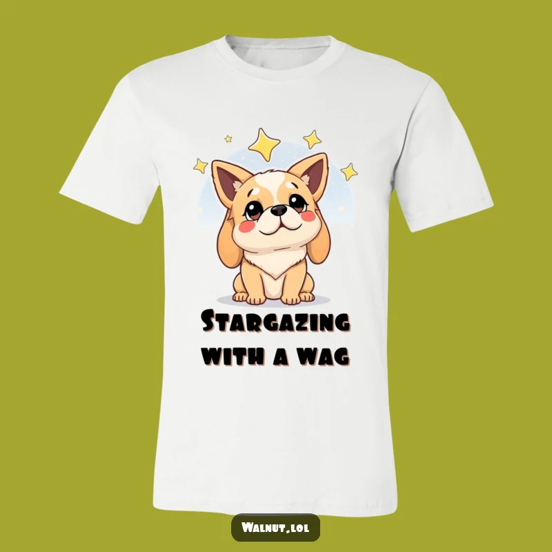 Funny Star Dog T-Shirt: Celestial Canine Comedy Gift for Aspiring Astronauts