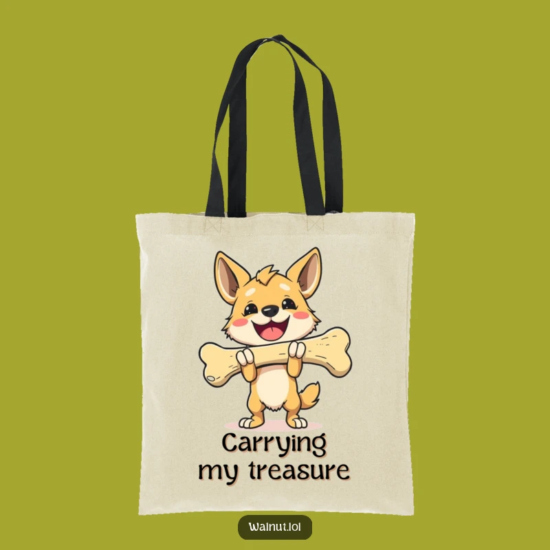 Durable Funny Bone Winner Tote Bag, Carry Your Prize, Ideal Funny Gift