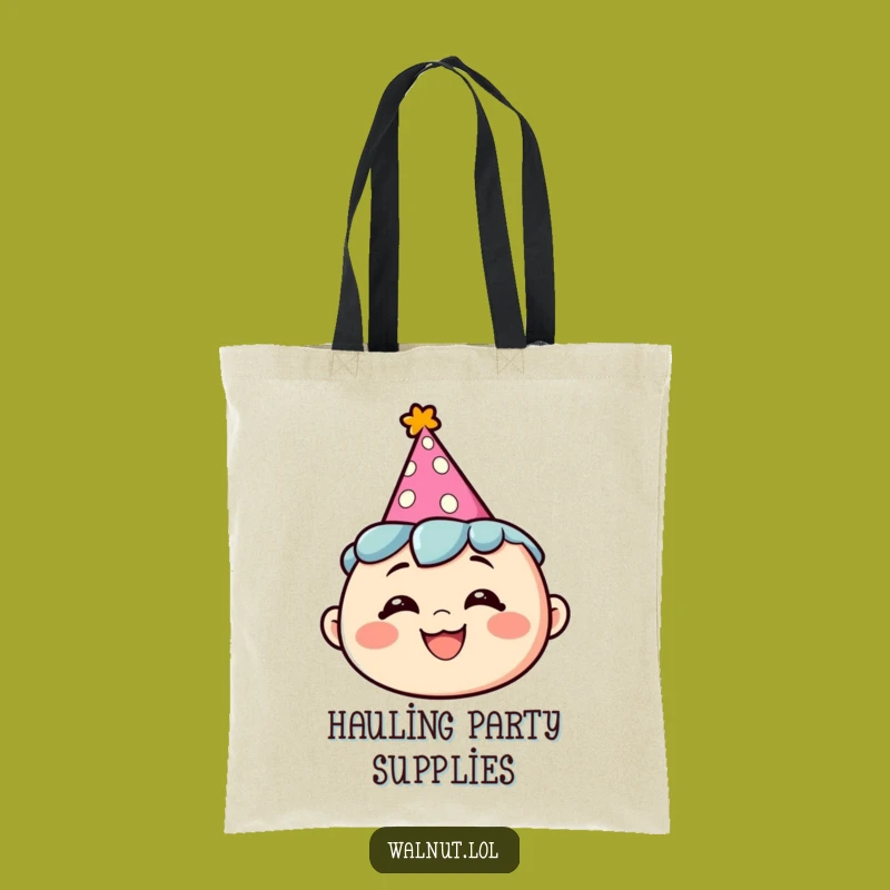 Funny Party Tote Bag: Carry Your Celebration Gear with Humorous Style