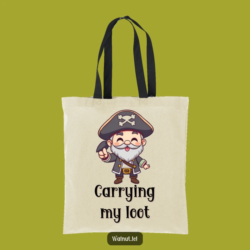 Funny Pirate Arrgh Tote Bag: Carry Your Boldness, Great Funny Gift